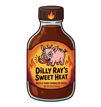Dilly Ray's Sweet Heat sauce bottle