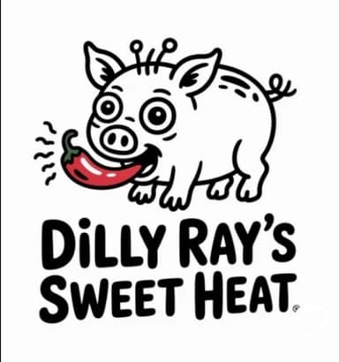 Dilly Ray's Sweet Heat pig mascot