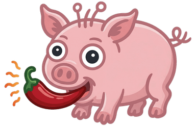 Dilly Ray's pig mascot